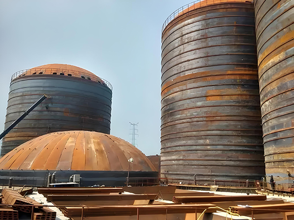 长丰焦粉钢板仓